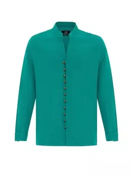 Рубашка на пуговицах классического кроя Antioch, цвет Green/Emerald