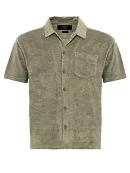 Рубашка на пуговицах классического кроя Antioch, хаки