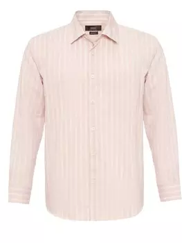 Рубашка на пуговицах классического кроя Antioch Mattia, нюд