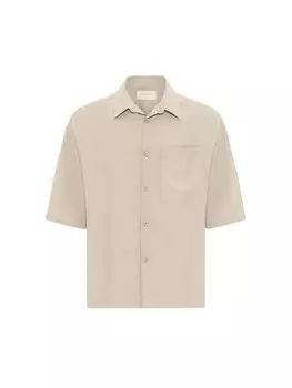 Рубашка на пуговицах классического кроя Antioch Ricardo, бежевый