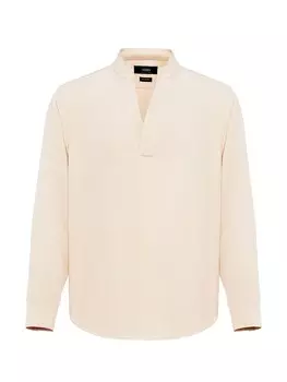 Рубашка на пуговицах классического кроя Antioch, светло-бежевый