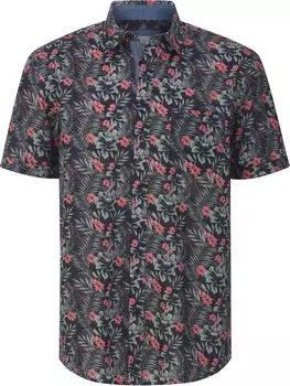 Рубашка на пуговицах классического кроя BABISTA Stiladora, цвет mottled green