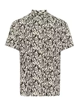 Рубашка на пуговицах классического кроя BLEND BHAVIAN, черный