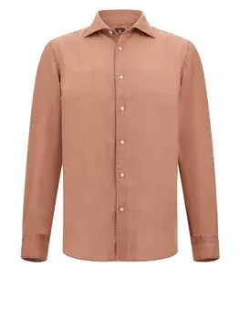 Рубашка на пуговицах классического кроя Boggi Milano, цвет Pastel red