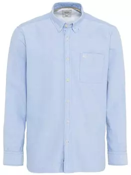 Рубашка на пуговицах классического кроя CAMEL ACTIVE, светло-синий