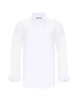 Рубашка на пуговицах классического кроя Dandalo, белый