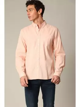 Рубашка на пуговицах классического кроя Deeluxe Sole, цвет Peach