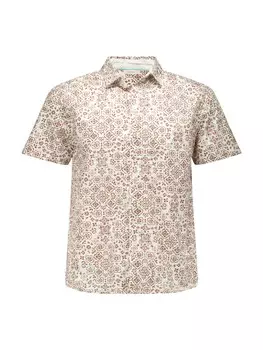 Рубашка на пуговицах классического кроя Deeluxe Texas, белый