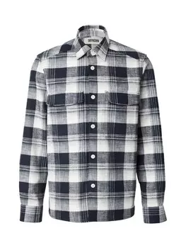 Рубашка на пуговицах классического кроя DRYKORN Gunray, морской синий