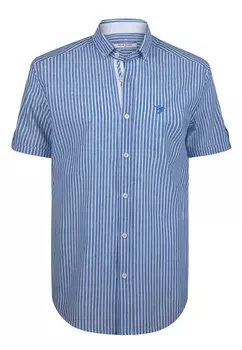 Рубашка на пуговицах классического кроя Felix Hardy, цвет Blue/White