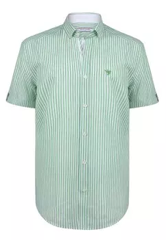 Рубашка на пуговицах классического кроя Felix Hardy, зеленый