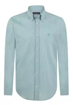 Рубашка на пуговицах классического кроя Felix Hardy, цвет Cyan blue