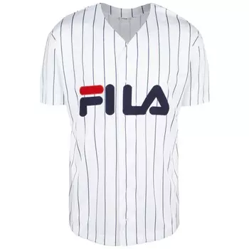 Рубашка на пуговицах классического кроя FILA Dawn Baseball, белый