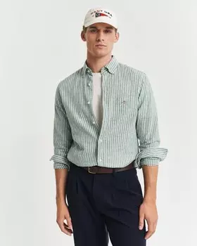 Рубашка на пуговицах классического кроя GANT, цвет Jade