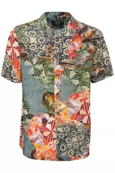 Рубашка на пуговицах классического кроя INDICODE JEANS Mariol, цвет Olive/Fir