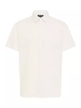 Рубашка на пуговицах классического кроя INDICODE JEANS Monk, белый