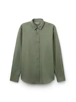 Рубашка на пуговицах классического кроя INTIMISSIMI, зеленый