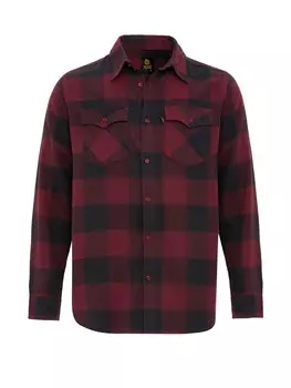 Рубашка на пуговицах классического кроя Jacey Quinn Marius, красный