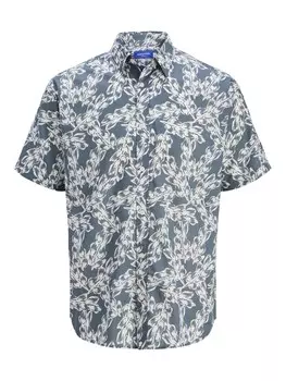 Рубашка на пуговицах классического кроя JACK & JONES, графитовый