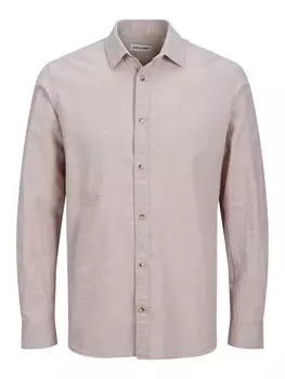 Рубашка на пуговицах классического кроя JACK & JONES JJESummer, серый