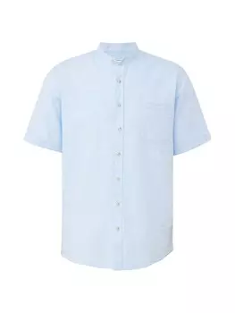 Рубашка на пуговицах классического кроя Jack's, пастельный синий