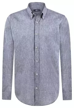 Рубашка на пуговицах классического кроя Jimmy Sanders, темно-синий