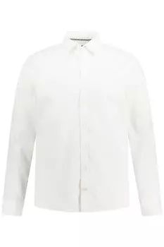 Рубашка на пуговицах классического кроя JP1880, белый