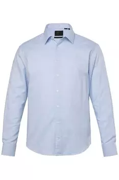 Рубашка на пуговицах классического кроя JP1880, светло-синий