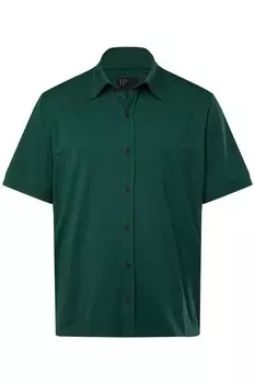 Рубашка на пуговицах классического кроя JP1880, зеленый