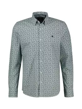 Рубашка на пуговицах классического кроя LERROS, синий