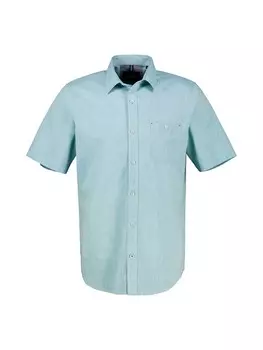 Рубашка на пуговицах классического кроя LERROS, синий