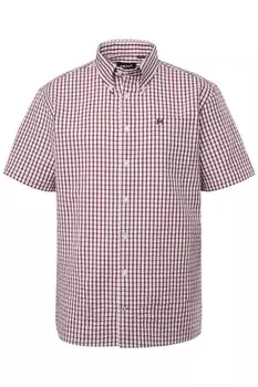 Рубашка на пуговицах классического кроя Men Plus, темно-красный