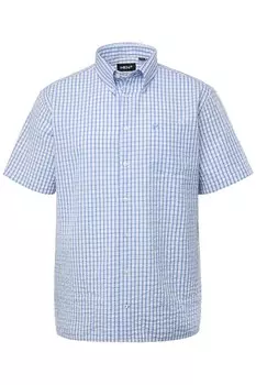 Рубашка на пуговицах классического кроя Men Plus, цвет Pastel blue/Light blue