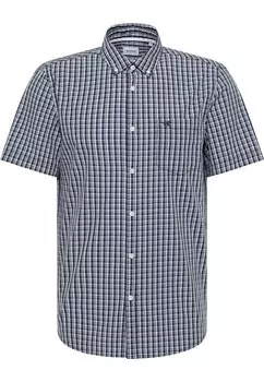 Рубашка на пуговицах классического кроя MUSTANG, ночной синий