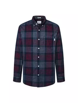 Рубашка на пуговицах классического кроя Pepe Jeans MARCUS, синий
