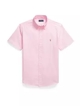 Рубашка на пуговицах классического кроя Polo Ralph Lauren, розовый