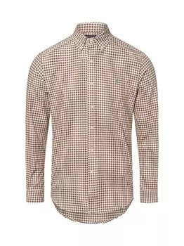 Рубашка на пуговицах классического кроя Polo Ralph Lauren, цвет Mocha