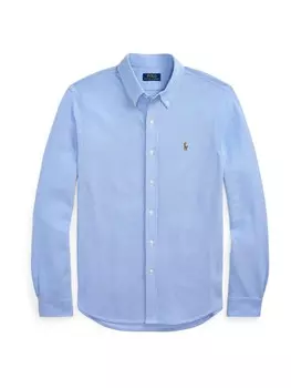 Рубашка на пуговицах классического кроя Polo Ralph Lauren, синий