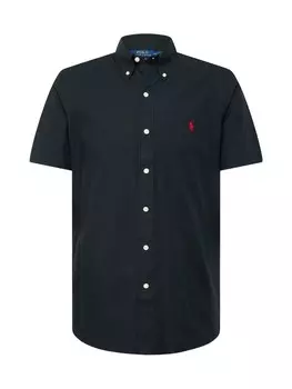 Рубашка на пуговицах классического кроя Polo Ralph Lauren, черный
