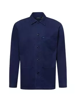 Рубашка на пуговицах классического кроя Polo Ralph Lauren, синий деним