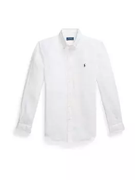 Рубашка на пуговицах классического кроя Polo Ralph Lauren, белый