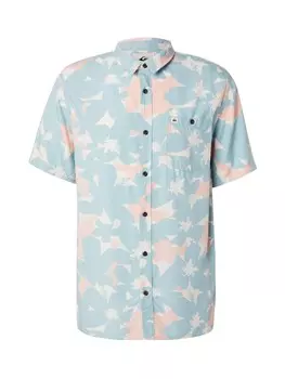 Рубашка на пуговицах классического кроя QUIKSILVER SAFE PARADISE, аква