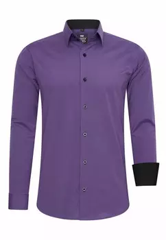 Рубашка на пуговицах классического кроя Rusty Neal, фиолетовый