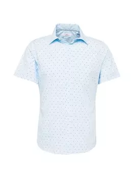 Рубашка на пуговицах классического кроя s.Oliver, цвет Light blue/Dark blue