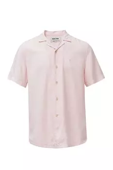 Рубашка на пуговицах классического кроя Salsa Jeans, розовый