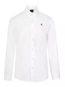 Рубашка на пуговицах классического кроя Scalpers, белый