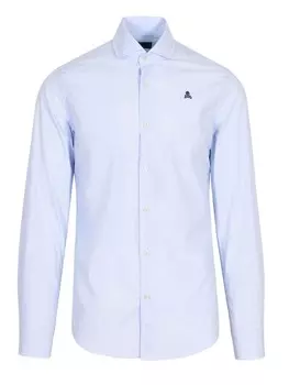 Рубашка на пуговицах классического кроя Scalpers, небесно-синий