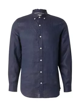 Рубашка на пуговицах классического кроя SCOTCH & SODA CORE, морской синий