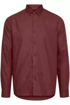 Рубашка на пуговицах классического кроя !Solid Pete, коричневый