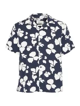 Рубашка на пуговицах классического кроя !Solid SDPACHA, синий